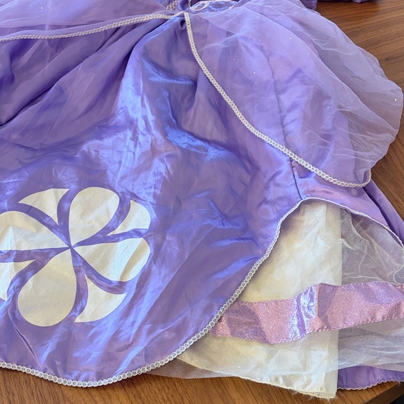 Disney Store Sofia the First Purple Princess Dress Kids Costume 9/10 - Picture 6 of 12